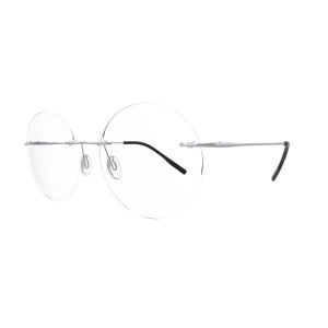 Armação de Óculos Hb Aeroflex 0479 10104790513010 Prata Brilho 