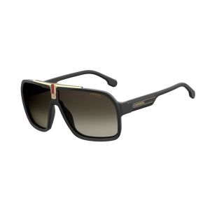 Óculos Solar Carrera 1014/s 807ha 64 Preto Brilho Lente Marrom Degradê