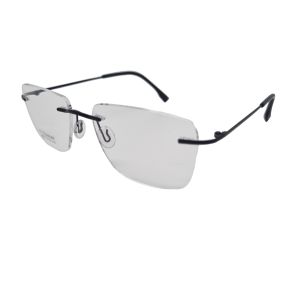 Armação de Óculos Mey Eyewear Me8804 C1 54 Preto Brilho 