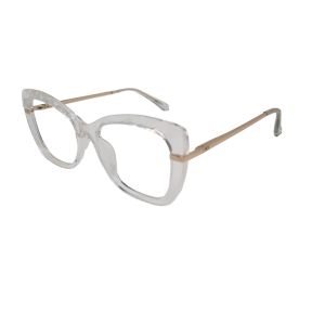 Armação de Óculos Mey Eyewear Me95275 C1 53 Transparente Translúcido 