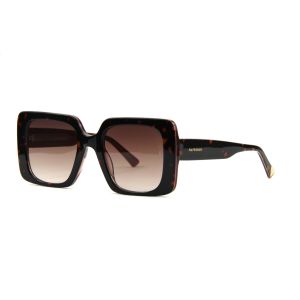 Óculos Solar Ana Hickmann Ah90012 G21 Marrom Brilho