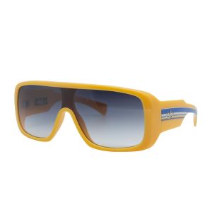 Óculos Solar Evoke Amplifier L02 Amarelo Brilho Lente Cinza Degradê