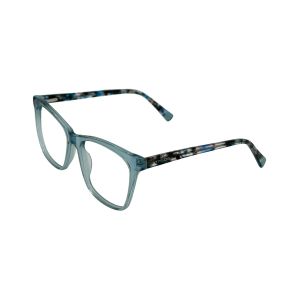 Armação de Óculos Atitude At7136 D02 Azul Translúcido