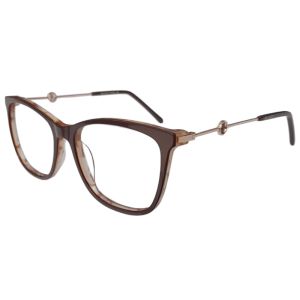 Armação de Óculos Bulget Bg7139 G01 Marrom Brilho 