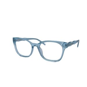 Armação de Óculos Atitude At7222 E02 Azul Translúcido 