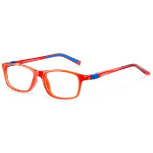 Armação de Óculos Infantil Nano Vista Sleek Crew 3.0 Nao3100348 Vermelho Translúcido 