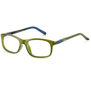 Armação de Óculos Infantil Nano Vista Sleek Arcade Nao3110448 Verde Translúcido 