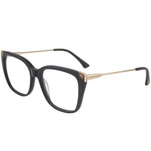 Armação de Óculos Ana Hickmann Ah60036 A01 Preto Brilho 