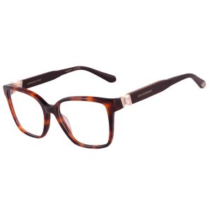 Armação de Óculos Ana Hickmann Ah60050 G01 Marrom Brilho Demi 