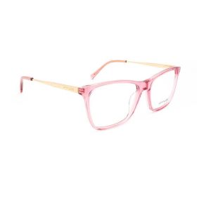 Armação de Óculos Atitude  at6183n k01 Rosa Translúcido 