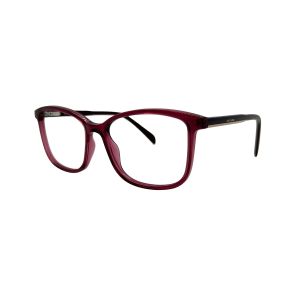 Armação de Óculos Atitude At6312 C02 Bordô Translúcido