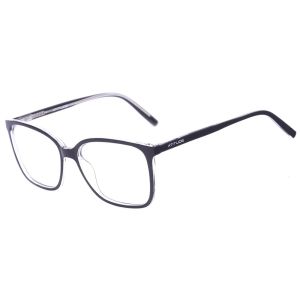 Armação de Óculos Atitude At7117i A01 Preto Brilho - 56