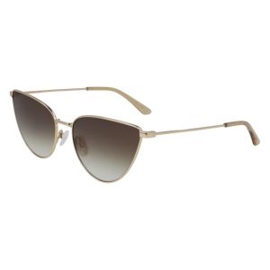 Óculos Solar Calvin Klein Ck20136s 717 58 Dourado Brilho