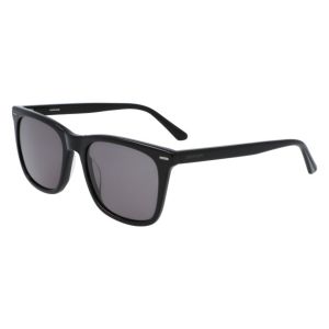 Óculos Solar Calvin Klein Ck21507s 001 53 Preto Brilho Lente Cinza