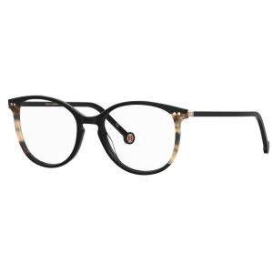 Armação de Óculos Carolina Herrera Her0247 Wr7 53 Preto Brilho