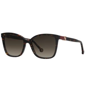 Óculos Solar Carolina Herrera Her0273/s 086ha 56 Marrom Brilho Havana Lente Marrom Degradê