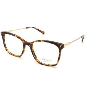Armação de Óculos Hickmann Hi60011 G21 Marrom Brilho Tartaruga 
