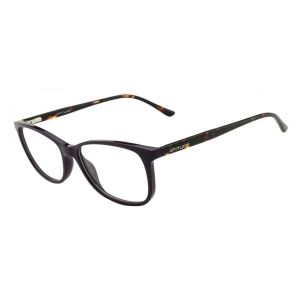 Armação de Óculos Atitude At4057 D01 Roxo Marrom Brilho 