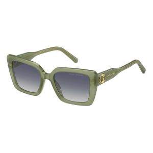 Óculos Solar Marc Jacobs 733/s 1ed 52 Verde Translúcido Lente Cinza Degradê