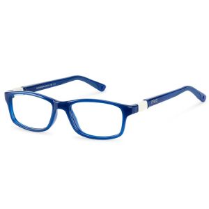 Armação de Óculos Infantil Nano Vista Crew 3.0 Nao3020348 Azul Brilho 