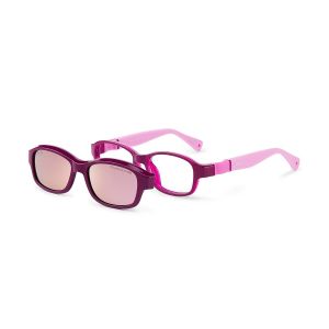 Armação de Óculos Infantil Nano Vista Twitch Sc 3.0 Nao3230146sc Roxo Brilho