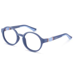 Armação de Óculos Infantil Nano Vista Gamer 3.0 Nao3260244 Azul Fosco 