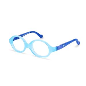 Armação de Óculos Infantil Nano Vista Bunny 3.0 Nao4000343 Azul Translúcido - Azul - 43