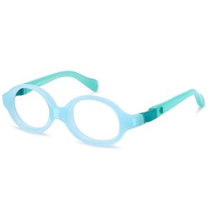 Armação de Óculos Infantil Nano Vista Birdie 3.0 Nao4020743 Azul Brilho