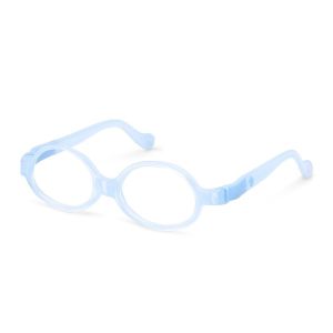 Armação de Óculos Infantil Nano Vista Little Chick Nao4050234 Azul Brilho