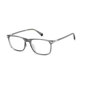 Armação de Óculos Polaroid Pld D458/g Kb7 54 Cinza Translúcido