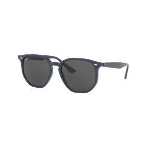 Óculos Solar Ray Ban Rb4306l 657787 54 Cinza Brilho Lente Cinza