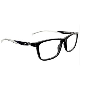Armação de Óculos Speedo Haste 360 Sp4108 A01 Preto Brilho 