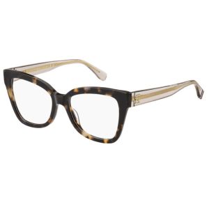 Armação de Óculos Tommy Hilfiger Th2053 1zn 53 Marrom Brilho Demi
