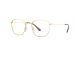 Armação de Óculos Hb Ductenium 0534 10105340164010 Dourado Brilho