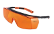 Óculos de Segurança Univet Sobreposição 5x7.03.00.04 Laranja 