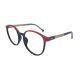 Armação de Óculos Mey Eyewear Me7639 C8 50 Vermelho Brilho 