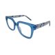 Armação de Óculos Mey Eyewear Br6653 C4 51 Azul Translúcido 