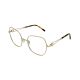 Armação de Óculos Bulget Bg1731 04a Creme Brilho