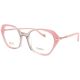 Armação de Óculos Ana Hickmann Ah60001 N01 Rosa Translúcido 