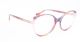 Armação de Óculos Ana Hickmann Ah60010 G23 Rosé Translúcido Marmorizado 