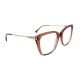 Armação de Óculos Ana Hickmann Ah60036 G02 Marrom Translúcido 