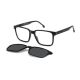 Armação de Óculos Carrera Clip On Ca8069/cs 08a99 53 Preto Brilho