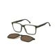 Armação de Óculos Carrera Clip On Ca 8069/cs Tbo99 53 Verde Fosco