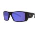 Óculos Solar Hb Rocker 2.0 Matte Black Lente Blue Chrome