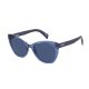 Óculos Solar Levis Lv1014/s Pjpku 54 Azul Translúcido Lente Azul